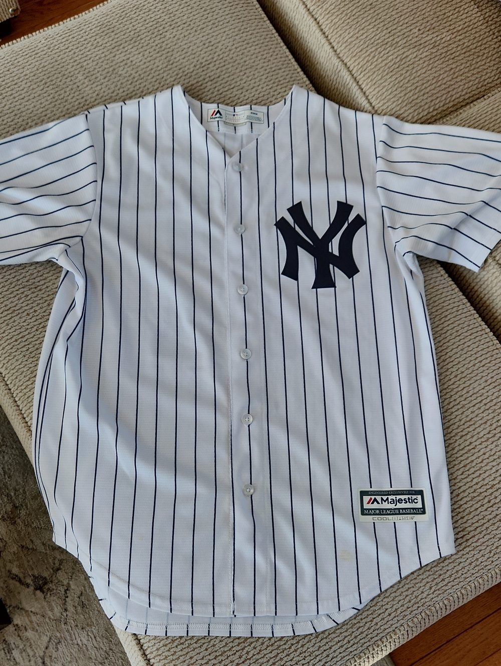 NY Yankees Aaron Hicks Jersey, Medium